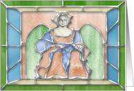 Stained Glass Woman