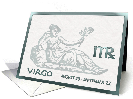 Virgo Birthday card (79059)