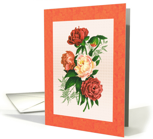 Vintage Roses Note card (79947)