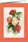 Vintage Roses Note Card