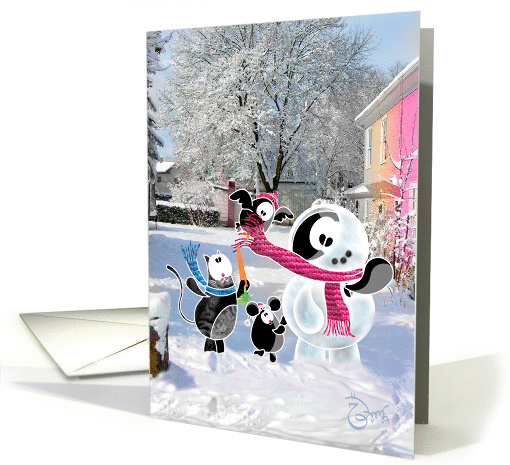 Joyful Christmas card (118721)