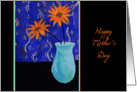 Orange Flowers Mother’s Day Card