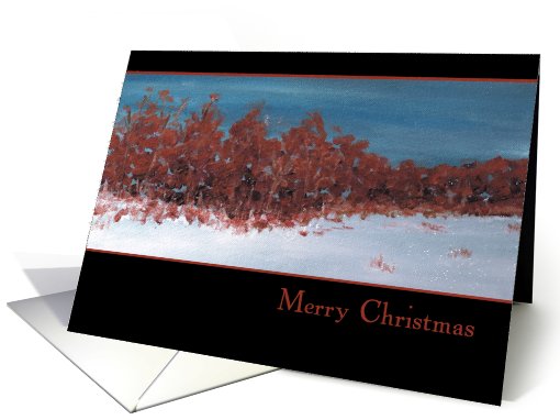 Early Winter Merry Christmas card (520347)