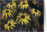 Yellow Flowers Congratulations Card