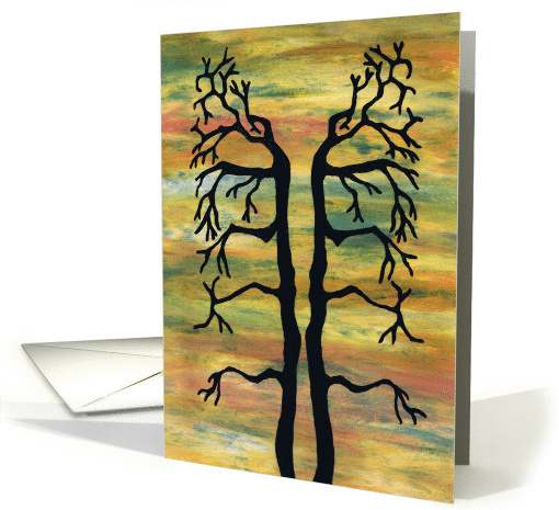 Balanced Trees Birthday card (82764)