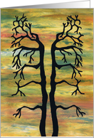 Balanced Trees Birthday Card