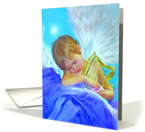 Angels sing to God card (76800)