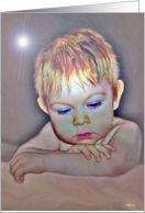 A childs prayer card