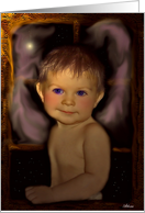 A childs prayer card