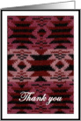Knitted Lanterns card