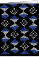 Knitted Decorations (blank inside) card
