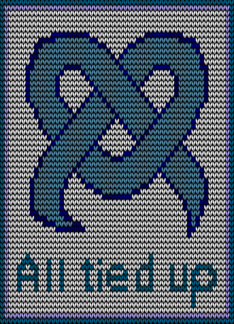 Knitted knot