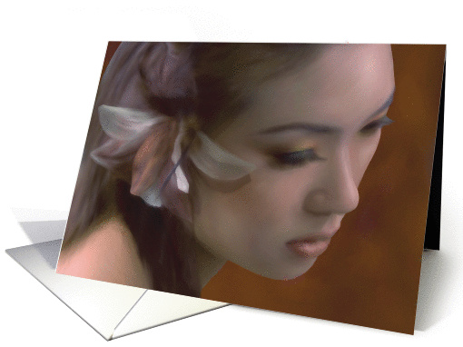 Pensive card (124651)