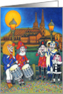 Memories of Basel Fasnacht Carnival Bon Voyage card