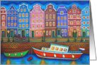 Colors of Amsterdam Bon Voyage card