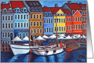 Colours of Nyhavn Blank Greeting card