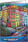 Riomaggiore, Cinque Terre Bon Voyage card