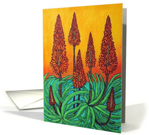Thank You Torch Lily card (1384462)