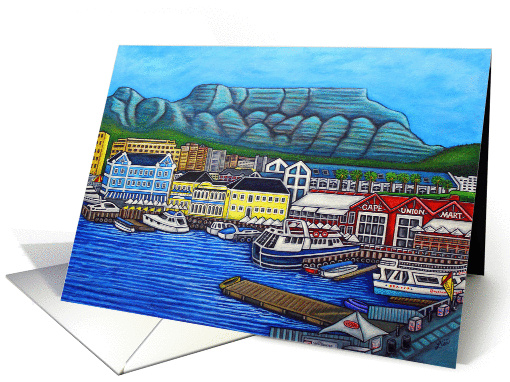 Colours of Cape Town, South Africa Happy Birthday card (1461306)