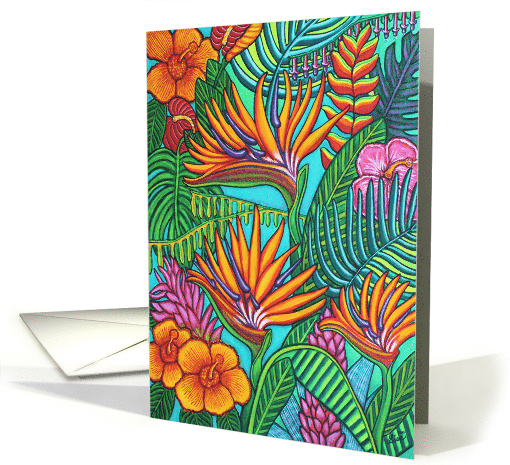 Tropical Gems, Thank You card (1517860)