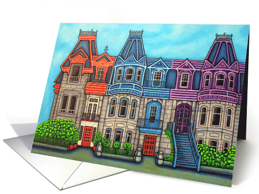 Colors of Montreal Blank card (1715494)
