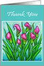 Calla Lily Thank You Card