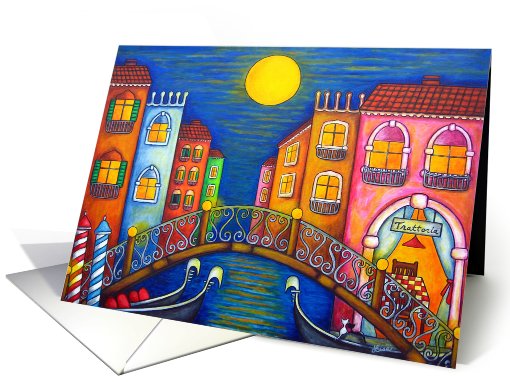 Beautiful Venice - Blank card (546653)