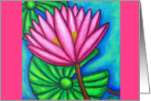 Pink Gem 1 Blank Note Card