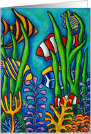 Tropical Gems Blank Card