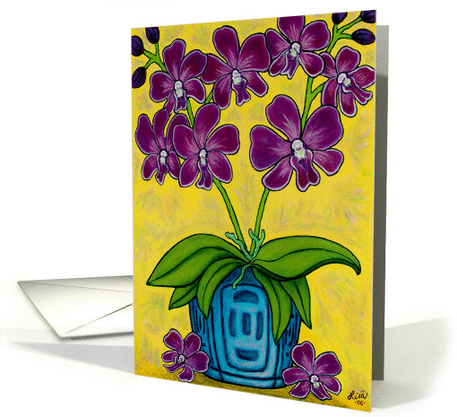 Orchid Delight card (78773)