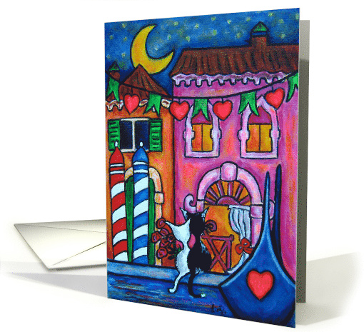 Amore in Venice - Valentines Day card (78811)