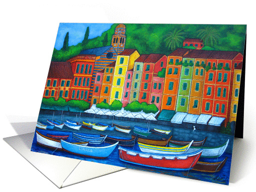 Colours of Portofino card (78823)