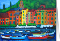 Colours of Portofino card