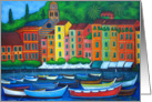 Colours of Portofino card