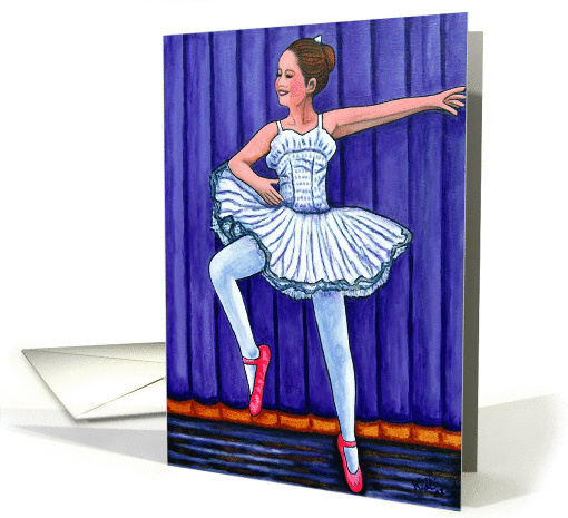 Little Ballerina Invitation card (78841)
