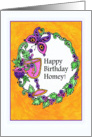 Happy Birthday Homey! card