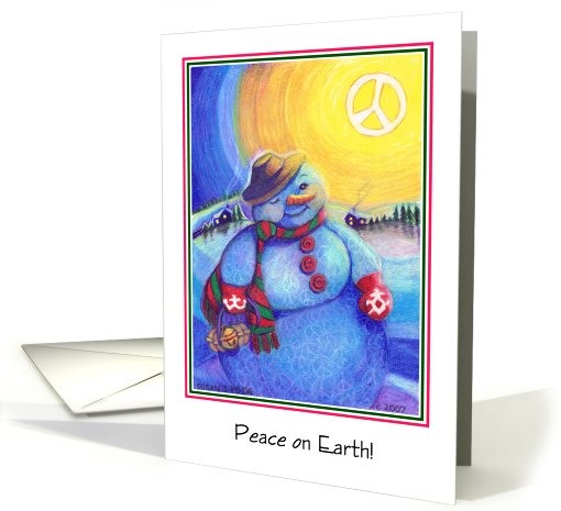Peace On Earth card (116495)