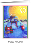 Peace On Earth card