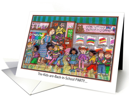 The Kids are Back in School! card (489822)