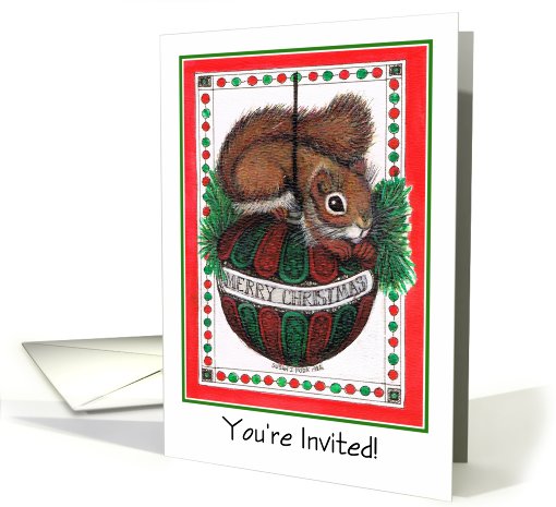 Christmas Party Invitation card (716676)