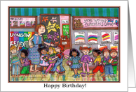 Happy Birthday Teacher’s Aide card