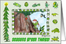 Seasons Green Things! card