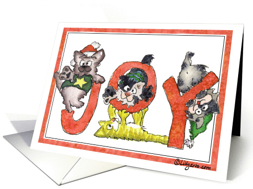 Felines of Joy card (105958)