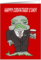 Happy Cod Father’s Day Cartoon Card