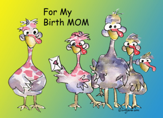 Birth Mom Bird Mom...