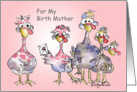 Birth Mother Mom Thank You Thoughts Card