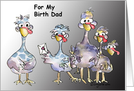 Birth Father Dad Happy Birthday Card