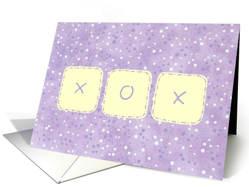 Hugs and Kisses card (79328)