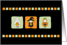 Cute Halloween Trio card
