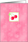 Cherries card